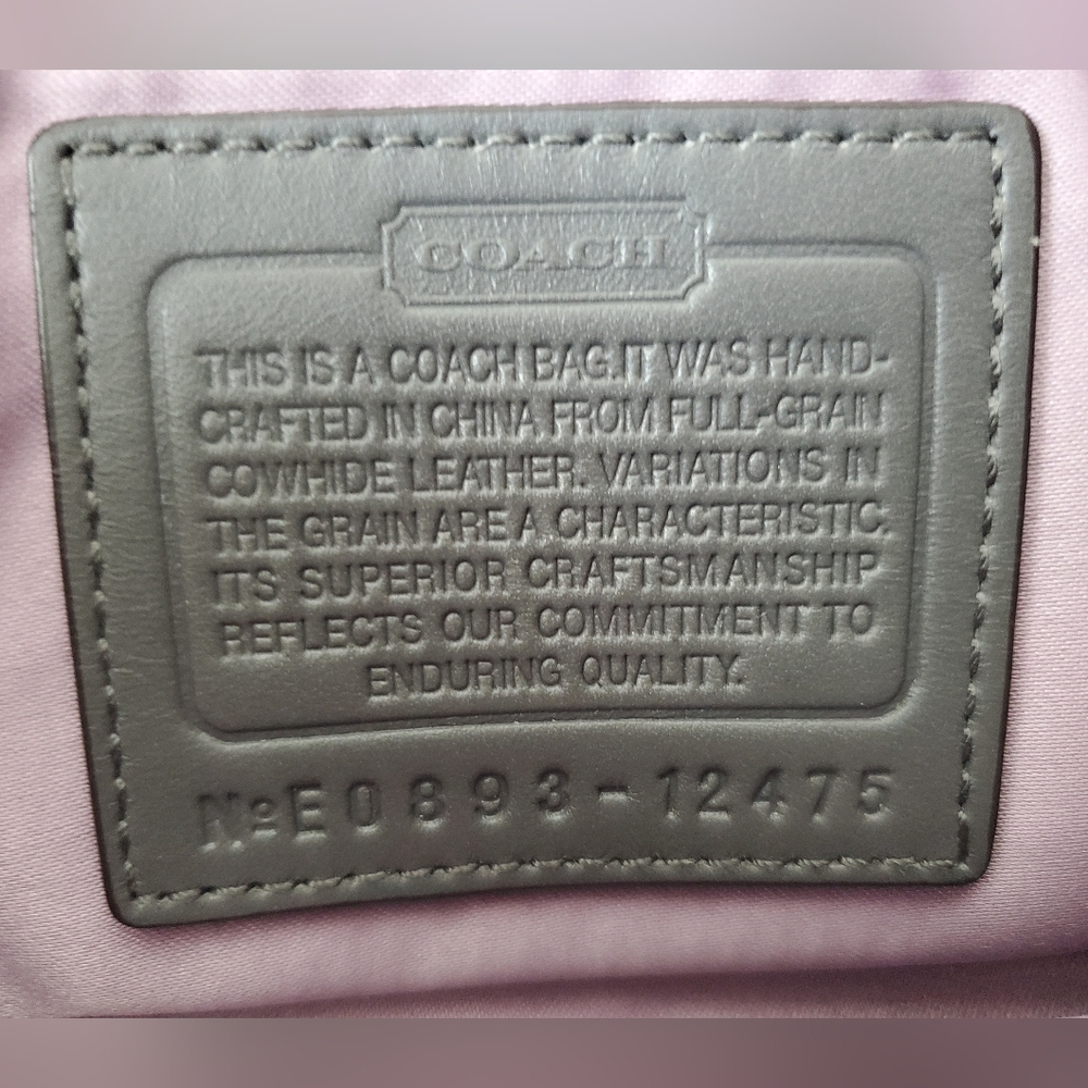 Vintage Leather Coach bag - Picture 5 of 16